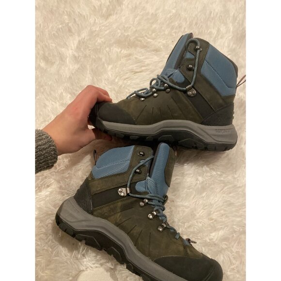 KEEN Revel 4 Mid Height Polar Magnet/North Atlantic Snow Boots 10 W - Picture 9 of 14